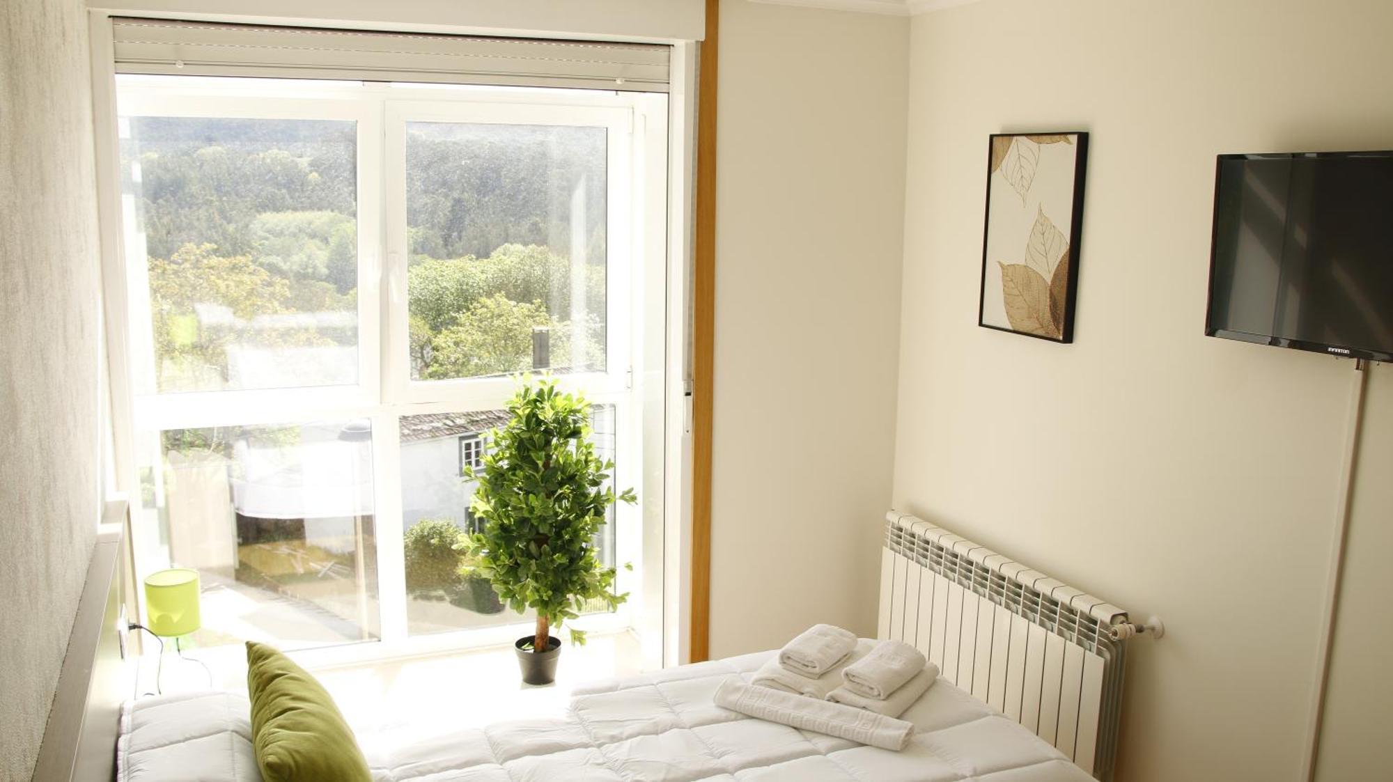 Pension A Solaina O Pedrouzo Extérieur photo
